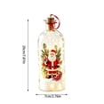 thumbnail image 2 of Recordable Christmas Tree in a Bottle Ornament, 30-Second Voice Recording Keepsake with Santa Claus, 2 of 6
