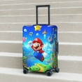 thumbnail image 2 of Lsque Mario Printed Luggage Cover, Travel Luggage Protector,Scratch and Dirt Resistant, Fits 18-32 Inch Luggage - X-Large, 2 of 9