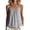 Gray1, variant on Womens Cotton Camisole Summer Casual Sleeveless Crewneck Spaghetti Strap Tank Tops Solid Color Lightweight Soft Comfy Blouses