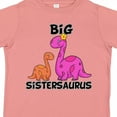 thumbnail image 4 of Inktastic Big Sistersaurus with Cute Sibling Dinosaurs Girls Toddler T-Shirt, 4 of 5