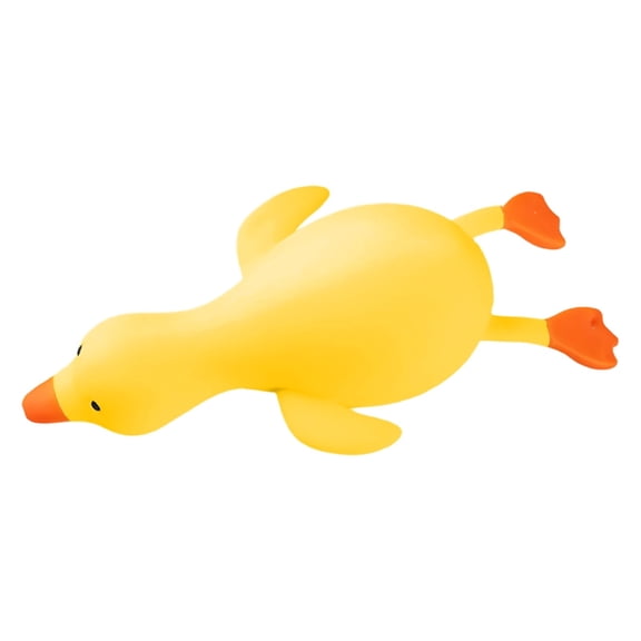 Squeezable Duck and Goose Stress Relief Toys, Big White Goose Pinch Toy for Fun Sensory Play, Soft Decompression Fidget Balls for Adults Kids, 3 Inch, For Anxiety Relief and Party Favors