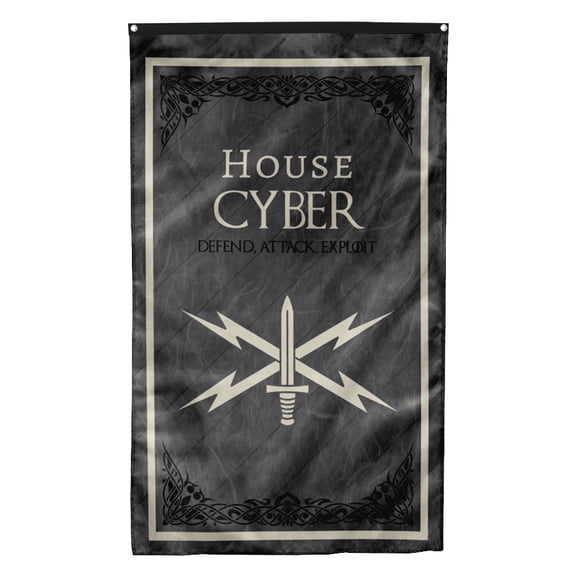 Cayyon House Cyber Flag 3x5Feet Military Banner with 2 Brass Grommets