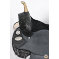 thumbnail image 6 of 15 In Flex Tree Western Horse Saddle American Leather Trail Barrel By Hilason, 6 of 7