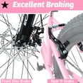 thumbnail image 3 of Ambifirner Mountain Bike 24 Inch For Women : Dual Disc Brakes 7 Speed Mountain Bike, Front Suspension ,Comfort Saddle, 3 of 9