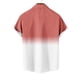 thumbnail image 5 of Mens Casual Manga Corta Botón Abajo Camisas Turndown Cuello Blusa de Impresión, Poliéster Ligero Top de la Moda para el Verano Al Aire Libre Y el Uso Diario, 5 of 6