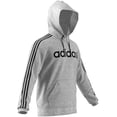 thumbnail image 2 of adidas Men's Essentials 3-stripes Pullover Fleece Hooded Sweatshirt -  Medium, 2 of 3