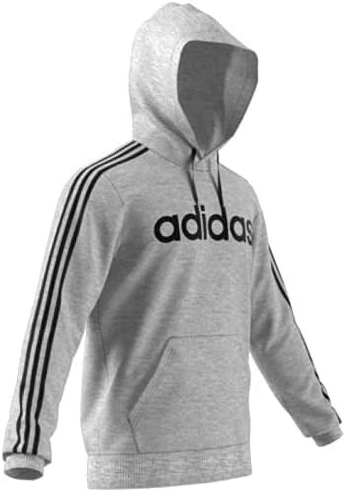 Adidas Men's Essentials 3-Stripes Pullover Fleece Hoodie photo 2