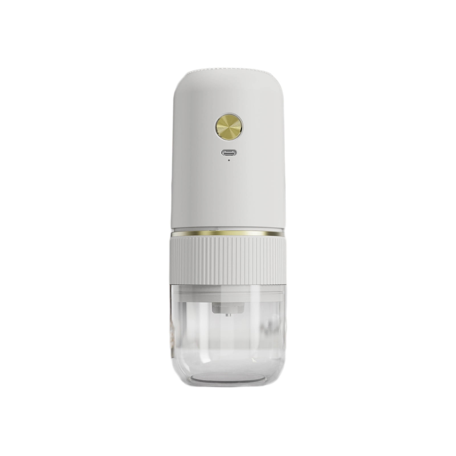 Portable Electric Coffee Grinder, 40 Adjustable Settings Small Electric Burr Coffee Bean Grinder, Mini Rechargeable Espresso Grinder for Travel, Camping, Home, and Office