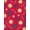 Red, Pattern 4, variant on ODIKA 8x10 Machine Washable Non-Slip Area Rug, Whimsical Holiday Ornament Featuring Starburst and Branch Designs High Traffic Rug, Red, 650886