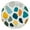 Psychedelic, variant on Tablecloth with Cherries Print Red Sweet Fruit Pattern for Cherry Lovers Kitchen Aesthetic Decor