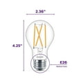 thumbnail image 5 of Philips 3001904 60 watt Equivalence A19 E26 Medium LED Bulb, Daylight - Pack of 2, 5 of 7