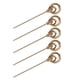 thumbnail image 1 of 5 piezas de palillos de metal geométricos para el cabello, horquillas, herramientas para peinar el cabello para mujeres, 1 of 5
