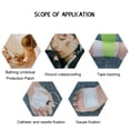 thumbnail image 4 of Soidarity Cinta de vendaje blanca fácil de aplicar, cómoda y segura para todas las necesidades de vendaje, cinta adhesiva no tejida Protección de la piel, 4 of 6