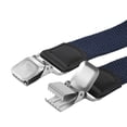 thumbnail image 5 of FEDPOP Men's Heavy Duty X-Back Suspenders with Metal Clips Navy Blue, 5 of 7