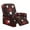 Black and Red - Spider Spider Web, variant on HELLHERO Spider Print Recliner Stretch Sofa Slipcover Spider Web Print Recliner Couch Covers That Stay in Place Reclining Slipcover Single Seat for Home Decor