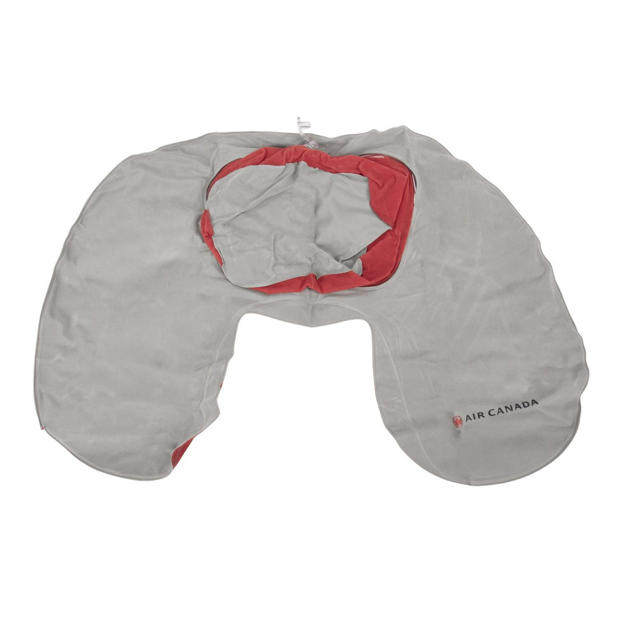 Air Canada Double Comfort Travel Pillow with Pouch, Travel Pillow