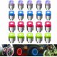 thumbnail image 1 of 20 luces LED para rueda de bicicleta, tapas de válvula de neumático, luz de neón para coche, motocicleta y bicicleta (4 colores combinados), 1 of 5