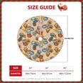 thumbnail image 2 of Sikiie Camp Badge Nativity Christmas Tree Skirt, Jesus Christian Winter Holiday Tree Mat Decoration(30-48IN)30", 2 of 6