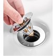 thumbnail image 3 of Núcleo de rebote a presión, tapón de drenaje para fregadero emergente, tapón para bañera, tapón de drenaje para fregadero, cocina y baño, 62mm, 3 of 5