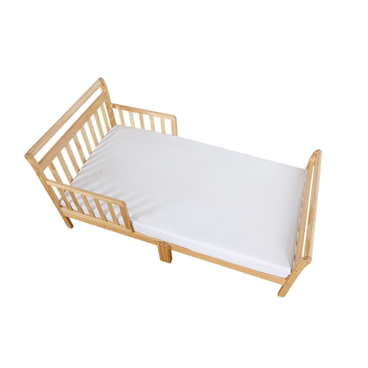 AFG Anna Classic Sleigh Wood Toddler Bed, Natural