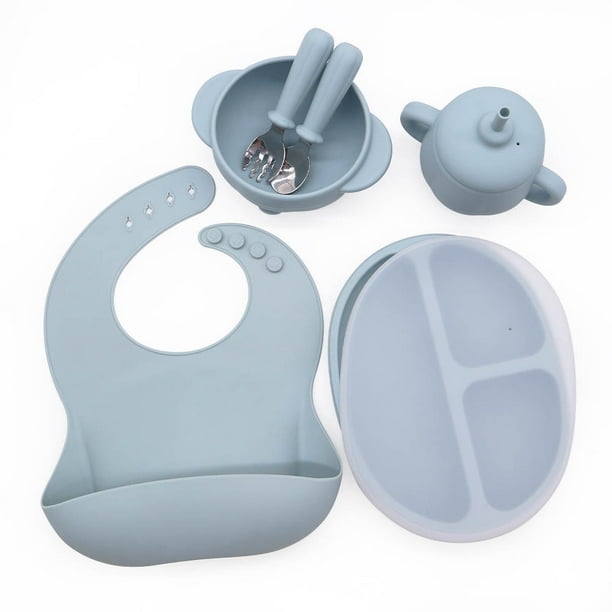 Vajilla para bebés.- Nita Nita baby, silicon grado alimenticio libre de BPA