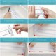 thumbnail image 1 of Organizadores divisores de cajones ajustables de plástico transparente SHAOSZC, 4 unidades (paquete de 8), extensibles. Ideales para ropa, utensilios de cocina y artículos de oficina. Se adaptan a, 1 of 7