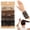 F-BOHO, variant on Boho Hair Ties, 20 PCS of 4 Styles Cute Bands for Thick or Thin Hair, No Damage Elastic Bracelets, Hair Accessories for Girls and Women