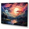 thumbnail image 2 of Designart "Serenity Blooms Glass Violin Harmony" Entertainment Wall Art - Vintage Brown Music Entryway Wall Art Print, 2 of 4