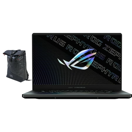 ASUS ROG Zephyrus G15 Gaming & Business Laptop (AMD Ryzen 9 5900HS 8-Core, 15.6" 165Hz 2K Quad HD (2560x1440), NVIDIA GeForce RTX 3080, 40GB RAM, 1TB PCIe SSD, Win 11 Home) with Voyager Backpack