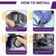 thumbnail image 5 of 4 Packs Tires Replacement for IRobot Roomba Series 500 600 700 800 900 and I7 E5 E3 Sweeping Robot W, 5 of 5