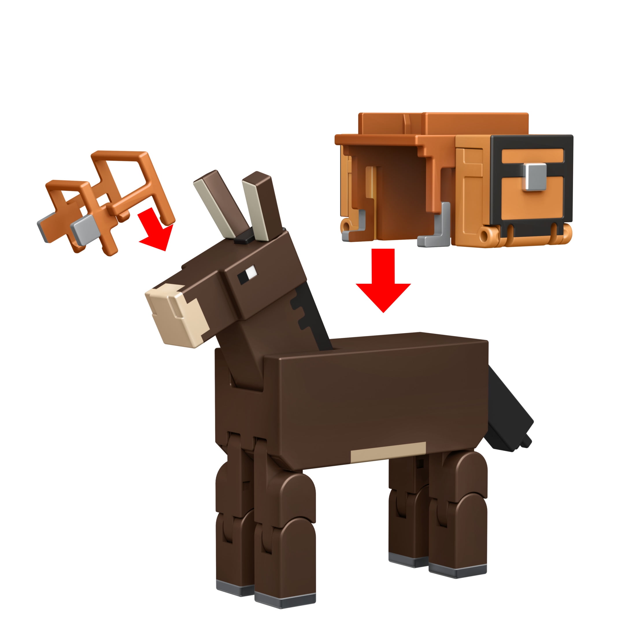 Minecraft Toys, 2-Pack of Action Figures, Gifts for Kids