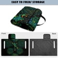 thumbnail image 6 of Pzuqiu Golf Cart Seat Cover, Compatible with Outdoor, Suitable for Club Cars Quilted, Frog Mandala, 6 of 9