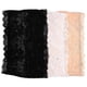 thumbnail image 2 of 3pcs Women's Floral Lace Stretchy Strapless See Through Bandeau Tube with Bra - One Size, 2 of 3