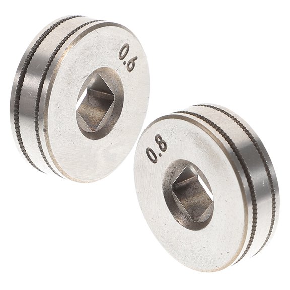 Minkissy 2-Pack Knurled Groove Wire Roll Wheels Replacement for Welding Tools Accessories, and Easy to Install