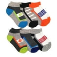 thumbnail image 3 of Jefferies Socks Boys Sport Half Cushion Pattern Low Cut Socks 12 Pair Pack, 3 of 4