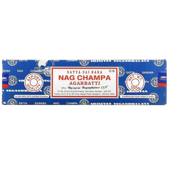 Sai Baba Satya, Nag Champa, Agarbatti Incense Sticks, 100 g