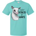 thumbnail image 3 of Inktastic Easily Distracted by Goats Cute Goat T-Shirt, 3 of 5