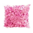 thumbnail image 2 of 100 Pack Light Pink Artificial Flowers, Bulk Stemless Fake Foam Roses for Wedding, Decorations, Bouquets (1.38 in), 2 of 7