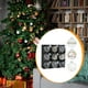 thumbnail image 4 of 9 Adornos Navideños de Bolas Brillantes, Irrompibles, de 8 cm, para Decoración Colgante Navideña, Ideales para Fiestas, Bodas y Reuniones Familiares. Claro, 4 of 7