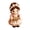 A002- B, variant on Fabric Doll Kit Diy Felt Doll Sewing Project for Beginners Birthday Gift Set Craft Supplies for Hobby and Home Decor
