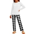 thumbnail image 2 of Conjuntos de blusas y camisas de cuello redondo y manga larga para niños y niñas, moda con rayas bonitas, pantalones suaves de manga larga, traje para niña, pantalones superiores, 2 of 6