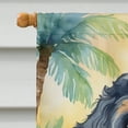 thumbnail image 3 of Bernedoodle Luau House Flag, 3 of 7