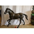 thumbnail image 2 of Nifao Lifesized Galloping Horse Bronze Statue – Garden Outdoor Decor Sculpture, 77"L x 27"W x 60"H, 2 of 12