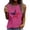 A475 Red, variant on American Flag Tank Tops for Women Summer Casual Patriotic Star Graphic Print Tees Independence Day Crewneck Sleeveless Top XXL