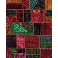 thumbnail image 1 of Ahgly Company Indoor Rectangle Abstract Dark Brown Oriental Area Rugs, 5' x 8', 1 of 6