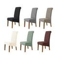 ALSLIAO Stretch Home Hotel Dining Chair High Back Chair Cover TShaped