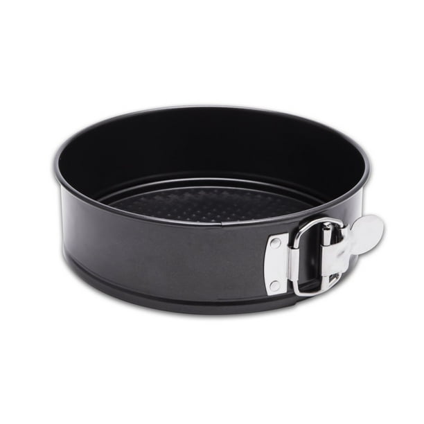 Molde para tartas de queso Hiware, antiadherente, con forma de resorte, 23 cm, con parte inferior