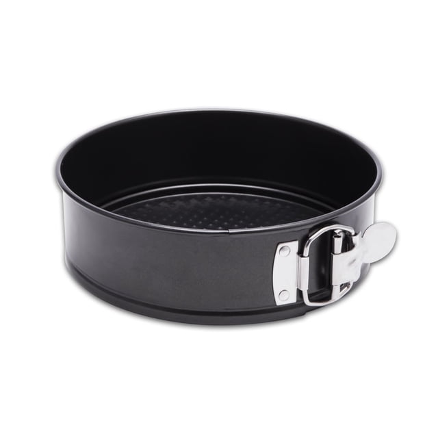 Molde para tartas de queso Hiware, antiadherente, con forma de resorte, 23 cm, con parte inferior