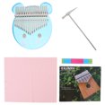 thumbnail image 2 of MasteelfCA 1 Set Thumb Piano Portable Kalimba 17 Keys Hand Piano Musical Instrument (As Shown), 2 of 7