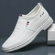 thumbnail image 1 of Zapatos blancos de verano de cuero genuino estilo coreano primavera y otoño zapatos de hombre invisibles con aumento de altura interior zapatos de hombre casuales de negocios de cuero para hombres, 1 of 5